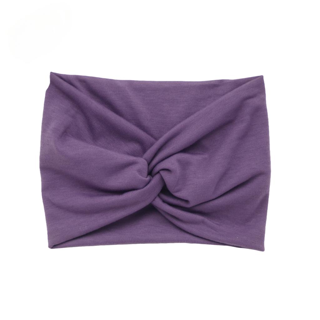 Yoga Hair Bands Twisted Extra Large Turban Head Wraps for Women Workout Headband Wide Headbands