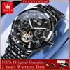 OLEVS Automatic Watch Man 7088 New Classic Luxury Skeleton Flywheel Perpetual Calendar Multi-functional Mechanical Men's Watches