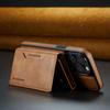 2 In 1 Detachable Magnetic Cards Solt Wallet Leather Case For iPhone 16 Pro Max 15 Plus 14 13 12 For Magsafe Wireless Charging