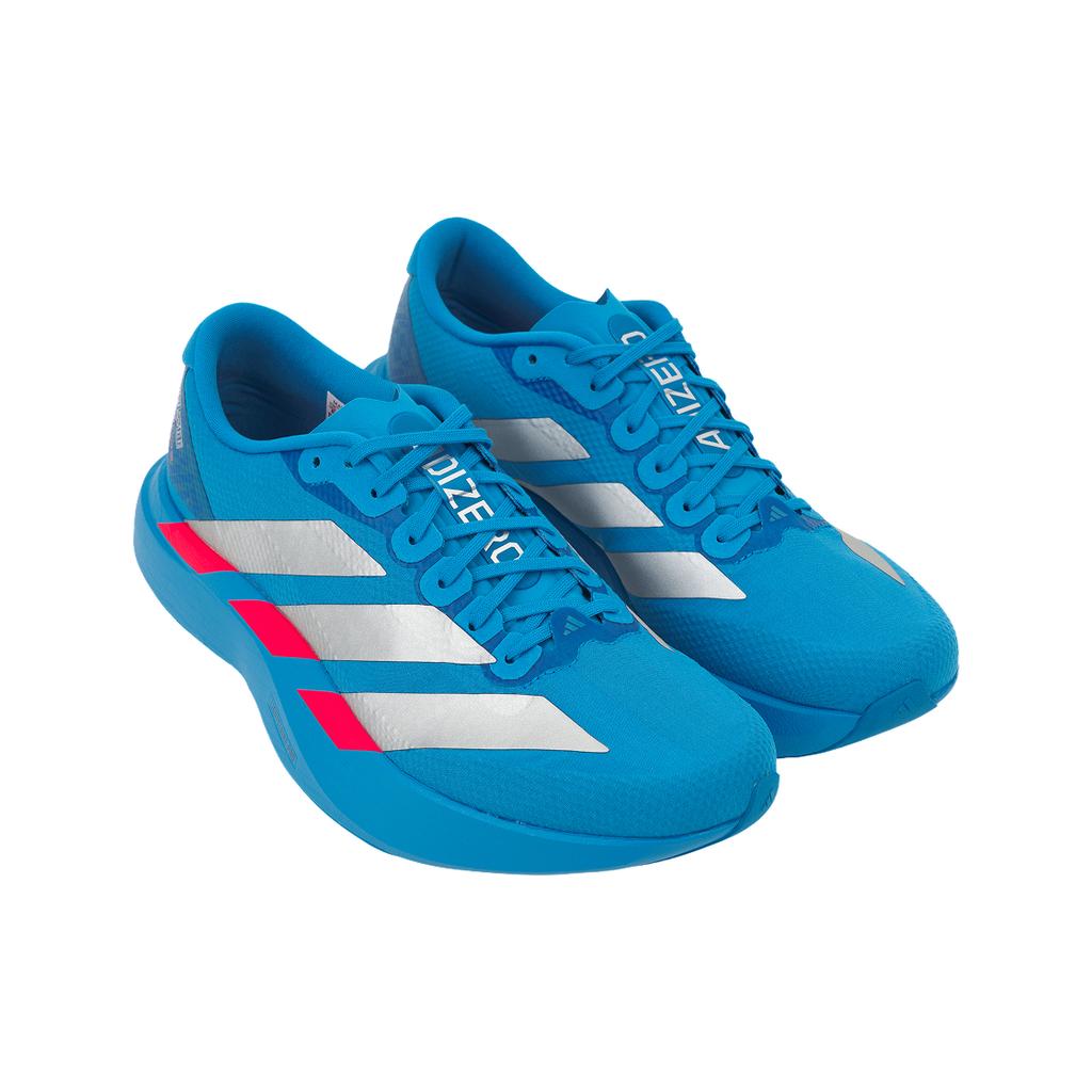 adidas Adizero Evo SL Solar Blue Herren Sneaker Silber-Metallic Lucid-Rot JR2023