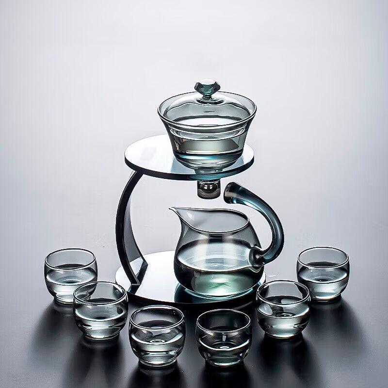 Automatic Glass Kung Fu Tea Set