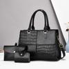 3pcs Women's Bag Set Fashion Trend Female Handbag Totes Crossbody Shoulder Messenger Bag For Shopping Party Date Clutch Purse