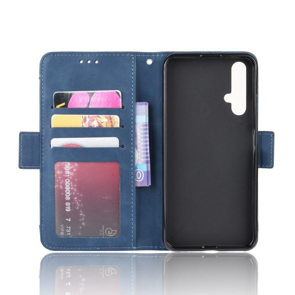 Flip Case for Huawei Honor 20 / Nova 5T, Card Slot, Blue