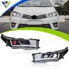 14-16 Toyota Corolla LED Projector Headlights with DRL and Sequential Turn Signals