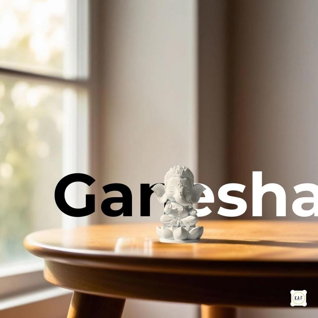 Ganesha Elephant Head Hinduism God Statue Powerful Success Amulet Talismans Jewelry Vintage Protect Health Lucky Rich