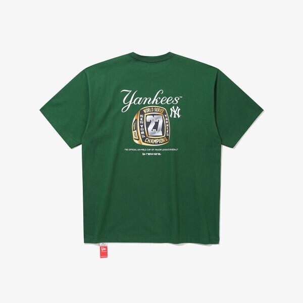 New Era New York Yankees Champions Ring T shirT foresT Green 15147548