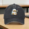 Sharks and kittens Baseball Cap Sun  Outdoor Gym SunProof Washed Trucker Hat FeUnisex Unisex Casual Print Snapback Cap