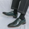 Men's British-Style Leather Shoes - Spring/Autumn 2026 Collection, Casual Large Size Business Footwear