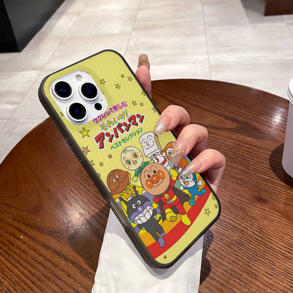 Bread Superman Phone Case For IPhone 17 16 15 14 13 12 11 Pro Max Plus Corrugated Bumper Back Cover Shell