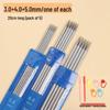 Rust-Proof Stainless Steel Double-Ended Knitting Needles for Handmade Dolls, Scarves, and Sweaters