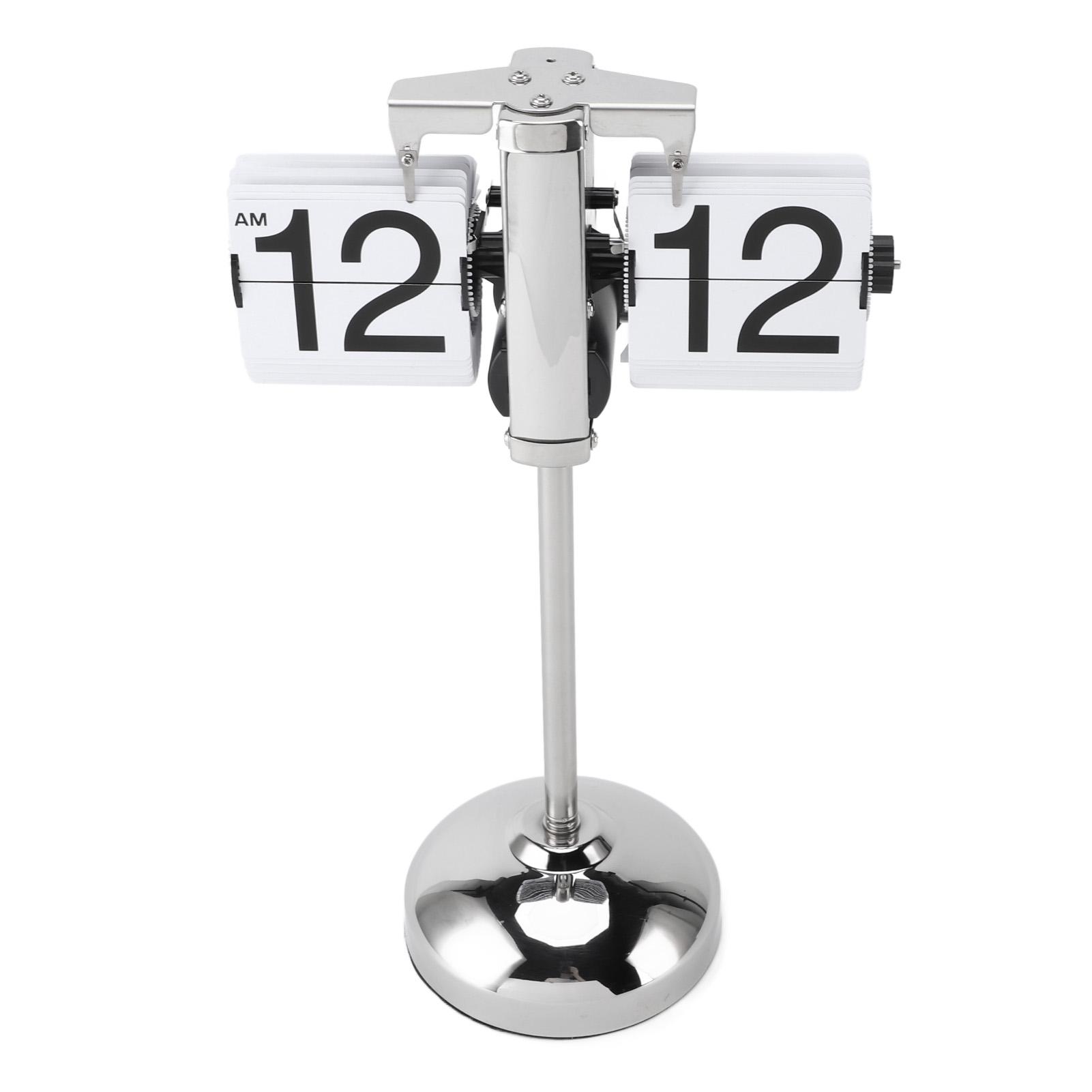 

Автоматичний годинник з перекидними сторінками Розкладний висувний стрижень Портативний Антикварний дизайн Механічний годинник з перекидними сторінками для