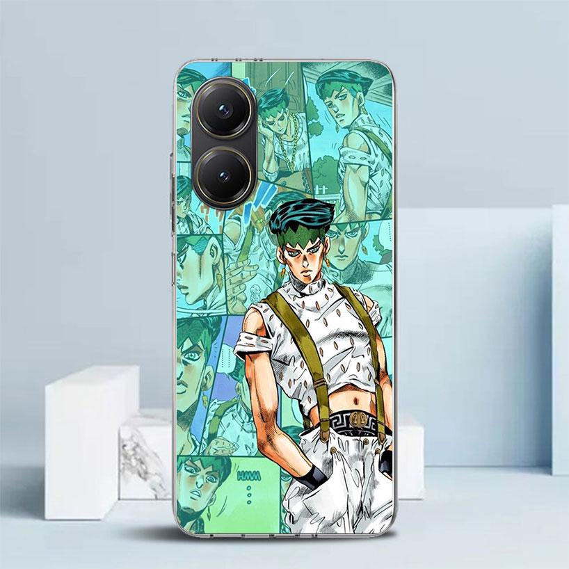 JoJo Adventure Rohan Kishibe Soft Cover for Xiaomi Poco F7 Ultra X7 X6 X5 Pro M7 Phone Case Redmi 15 15C 13 13C 12 12C 10 10C Pr