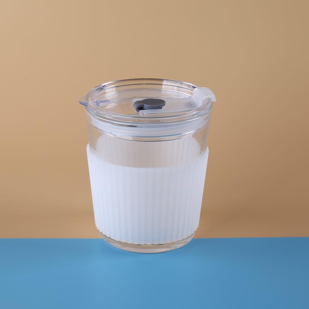 

Противоожоговый рукав для кружки Нескользящая крышка для чашки Аксессуар для стакана для воды Силиконовый рукав для чашки Кофейная чашка прозрачный