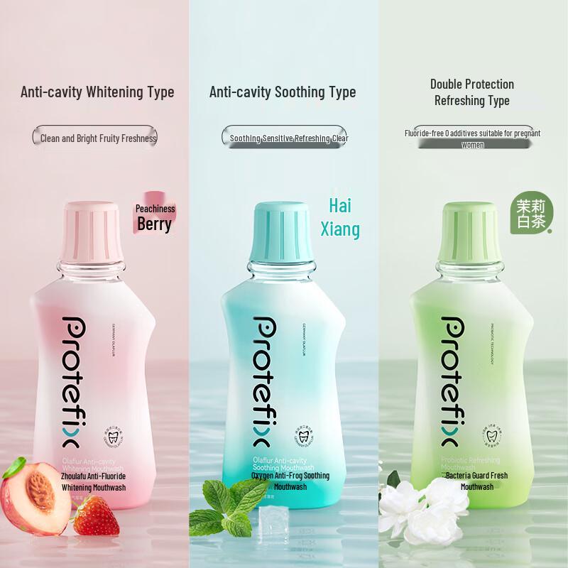 Protefix Orthodontic Fluoride Mouthwash