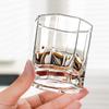 Octagonal Cup Creative Simple Drinking Cup Heat-resistant Tea Brewing Cup Whisky Cup Glass Wine Cup Drinking Glasses Beer Glass