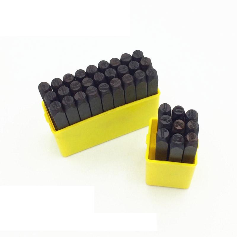 Premium Quality Alphabet And Number Stamps Craft Set For Metal And Leather Projects