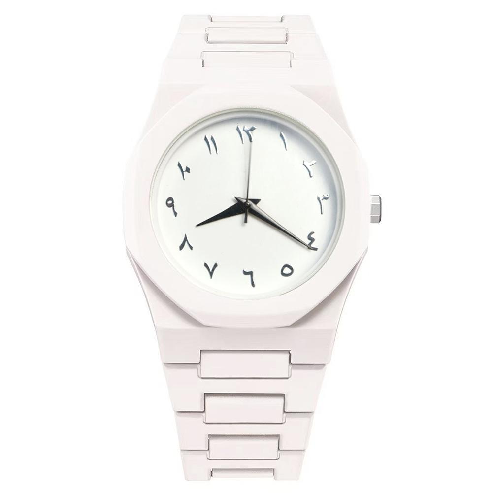Fashionable Waterproof Quartz Watch Arabic Numeral Watch Modern Couple Watch Men's Watches Lady's Wrist Watch