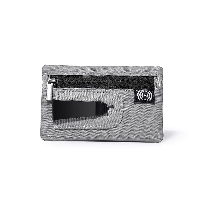 RFID Anti-Theft Waist Bag: Hidden Coin Purse & Card Holder for Outdoor Travel