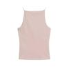 Damen Neckholder Tanktops Ärmellose Weste Dünne Träger Damen Camisole Einfarbig Mode