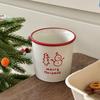 Jul Vinter Snögubbe Keramisk Kopp Mugg Frukost Mjölkkanna Par Kaffekopp Gåva Vattenkopp Flickkoppen