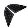 2Pcs Rear Side Window Louver Cover Left Right Rear Window   Vent Scoop Shutter Cover Blind Replacement for 8V Hatchback 2014-2020