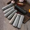 Heavy Duty Natural Granite Grinding Pestle Polished Non-Slip Base for Kitchen Grinding Spices Herbs Pesto Guacamole