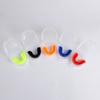Food Grade Silicone Tooth Brace with Plastic Case Box Sport Mouth Guard Sports Boxing Braces