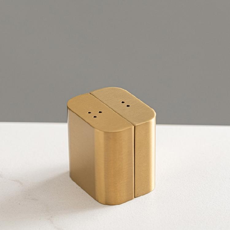 2 st Kryddströare Rostfritt Stål Salt Peppar Dispenser Kryddbehållare för Restauranger och Utomhusmatlagning