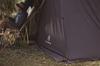 LALPHA Geoair TC BK Luftrahmenzelt für Personen Ganzjahres-Polycotton-TC-Material mit Schürze Ausgestattet Schwarz Camping 3-4 TP-300BK