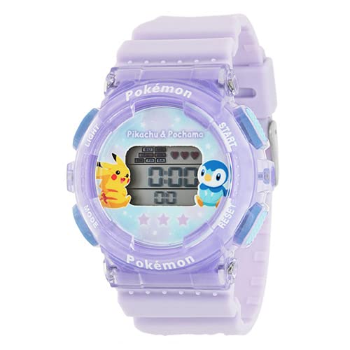 

Sun Flame Co., Ltd. J-Axis Pokémon Digital Watch PM-BV04-PU Purple