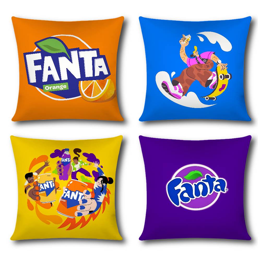 Yammy F-FantaS Pillow Case Cushion Cover Soft Cute Throw Pillow Case For Car Sofa Pillowcase Polyester With Zipper