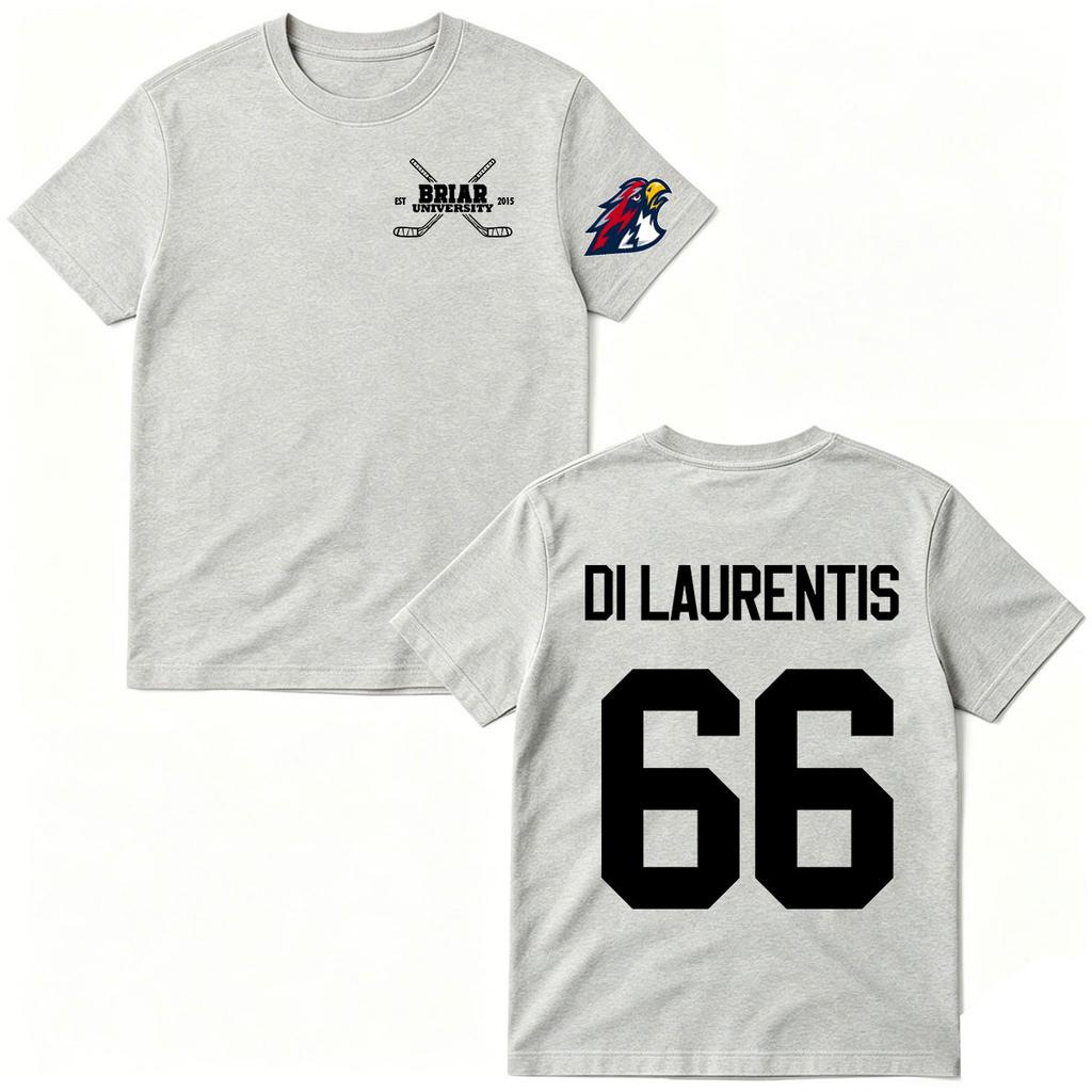 2026 Off Campus TV Series T-shirts Fan Gifts Di Laurentis 66 Briar University Men's Women Fashion T-shirt Cotton Short Sleeve T Shirts Casual Tee Top