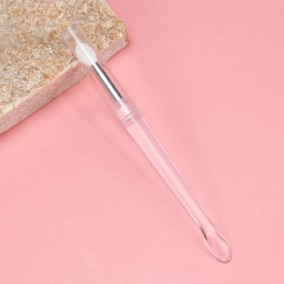 Mini-Lippenpinsel aus Silikon, runder Kopf, weiches Haar, Concealer, Wischmopp, professionelles Lippenstift-Make-up, Beauty-Tool, flüssig, 1 Stück, Option 1