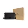 Coach District 30 Brand Logo Adjustable Shoulder Strap Coated Canvas And Calfskin Large Crossbody Bag Men crossbody bag Black CY824-QBMI5