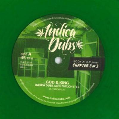12inch Record INDICA DUBS, SHILOH ITES - God & King  (Coloured Vinyl) / Dub ISS057 Indica Dubs 2018 UK Reggae, Ska & Dub Used
