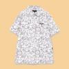 Short Sleeve Polo Shirt Moisture Quick Golf C24234106 [Callaway] Men's (Dot Print, Wicking, Drying) / / 1030_White