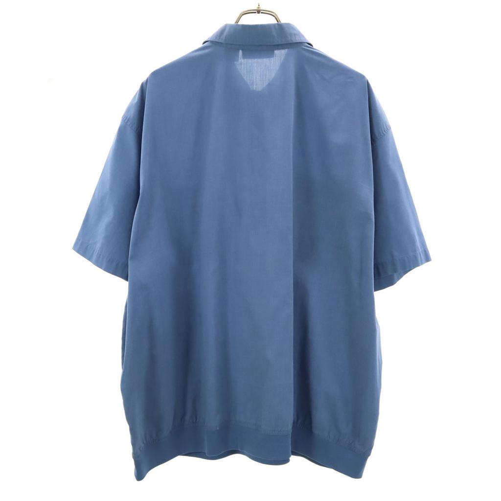 CANYON RIDGE Old Five-quarter sleeve shirt 2XL Blue Pullover Big Size Men's Used