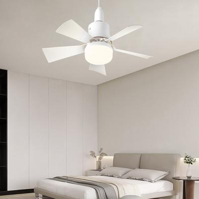 Lamp Bulb Fan Socket Ceiling Fan Light Dimmable Memory Function 1H 2H 4H Timer 3 Color Temp with Remote for Bedroom for Garage