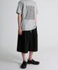 UMM City Boy Double-Pleated Bermuda Banding Pants Black