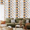 Cheerful kittens wallpaper for living room and bedroom 50x1000