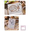 30 Pcs Retro Scrapbook Frames Vintage Picture Frame Scrapbooking Supplies for Card Making Journal Album Craft Decoration