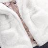 Baby Infant Girls Autumn Winter Hooded Coat Cloak Jacket Thick Warm Clothes