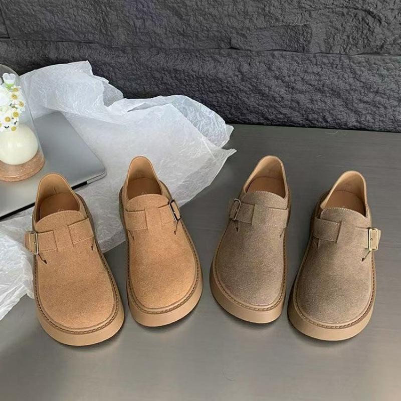 New autumn platform single shoes fashionable versatile early autumn shoes all-inclusive shoes