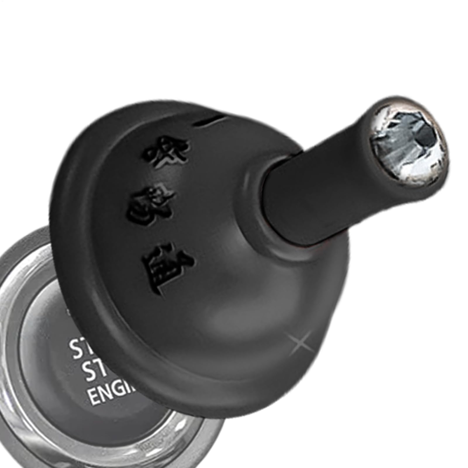 

Крышка кнопки запуска двигателя автомобиля, Декоративная крышка кнопки зажигания автомобиля | Уникальная Please refer to the description чёрный