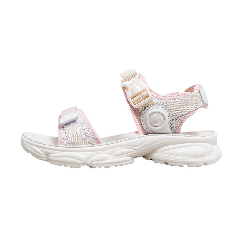 Vitality sports sandals women's Velcro easy to wear and take off lightweight casual shoes simple breathable thick-soled shoes