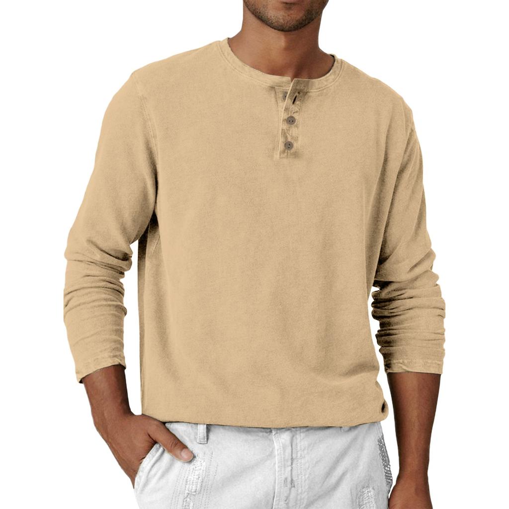 Men's Loose Casual  Long-sleeved Lapel Zip-up Hoodie