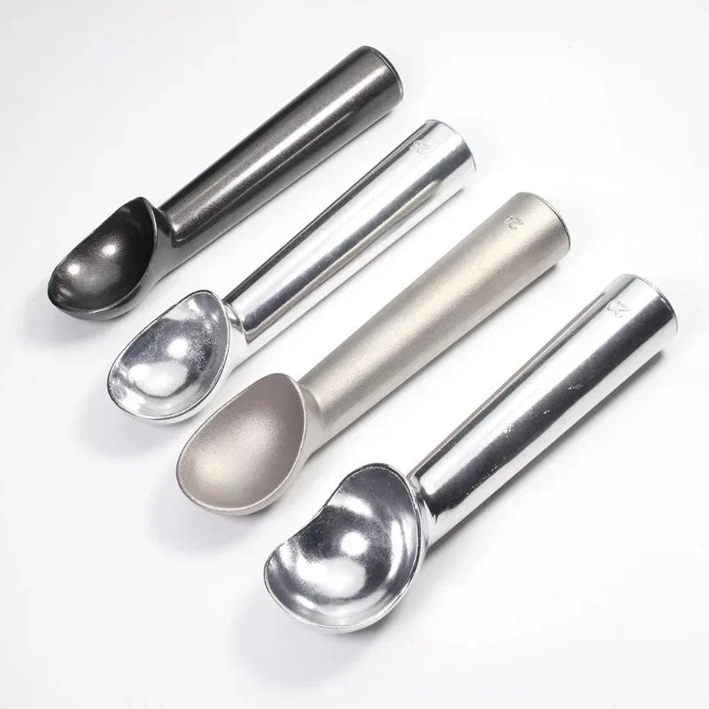 Non-Stick Anti-Feeze Ice Cream Scoop with Unique Liquid Filled Heat Conductive Handle Simple One Piece Aluminum Easy To Dig