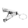 Keychain Tool, Portable 2 in 1   Tool with Nail Cutter, Clippers, Bottle Opener, Accessories for Daily Outdoor Use