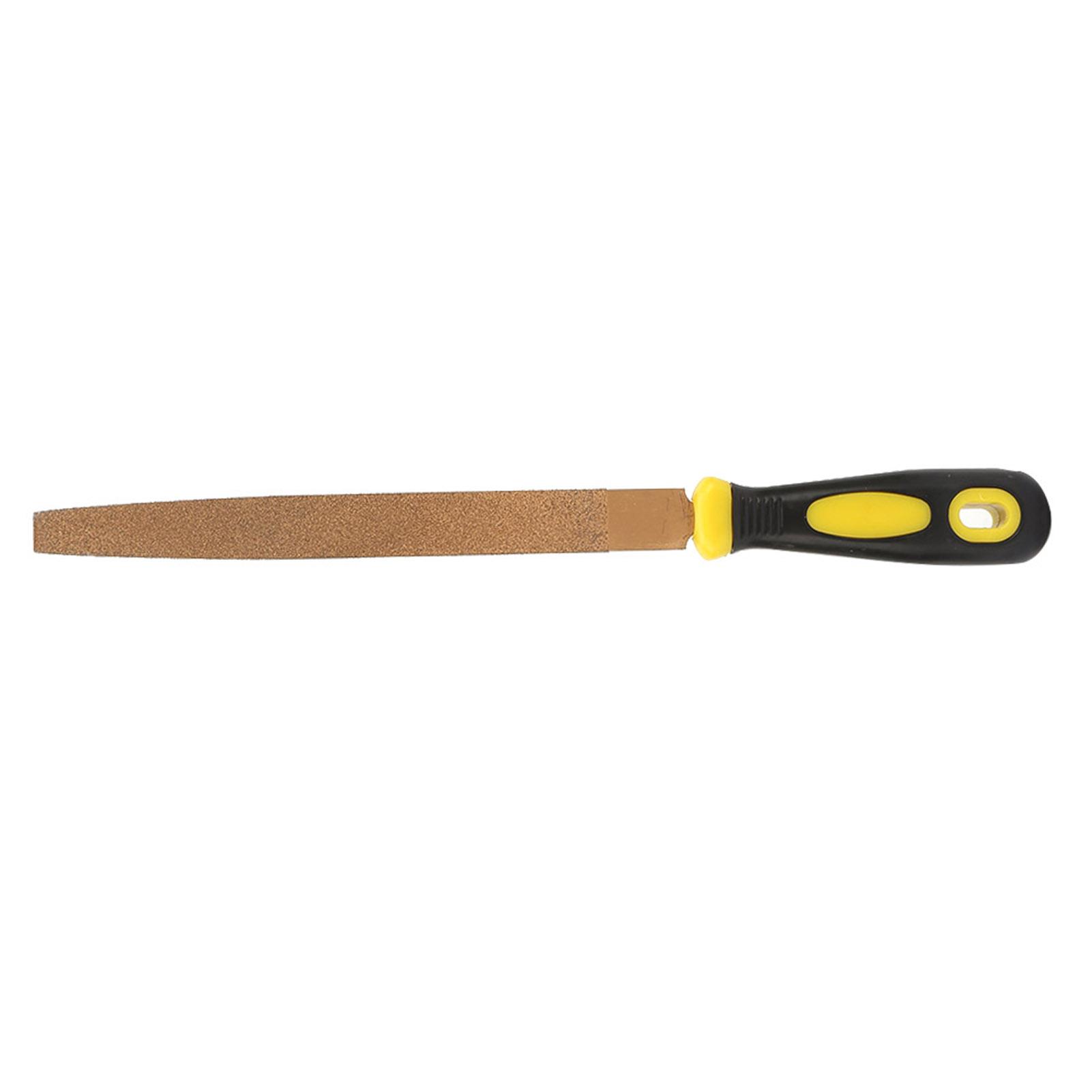 6   tot 12   Soldeer Diamantvijlen Rasp Plat voor Hard Metaal Slijpen Slijpen Snijden Handgereedschap(8)
