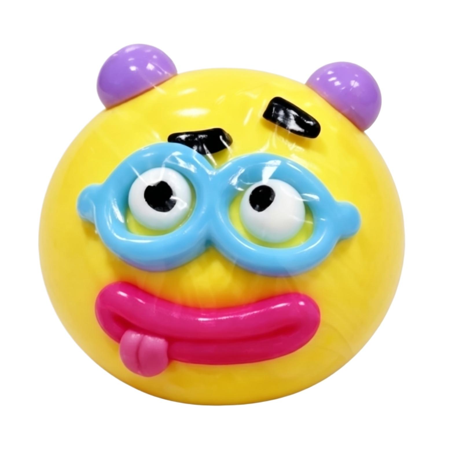 

DIY Face Slow Rebound Stress Relief Toy Soft Squeeze Ball for Hand Exercise Home Office Decor Fun Stress Reduction Gift One Size